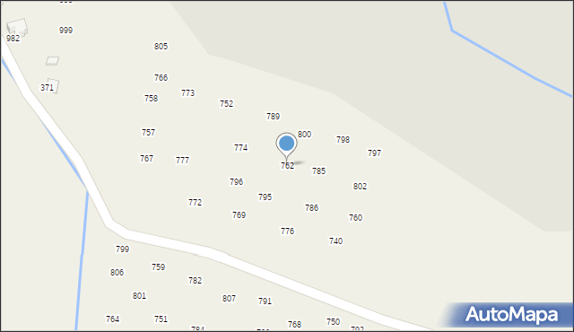 Staniątki, Staniątki, 762, mapa Staniątki