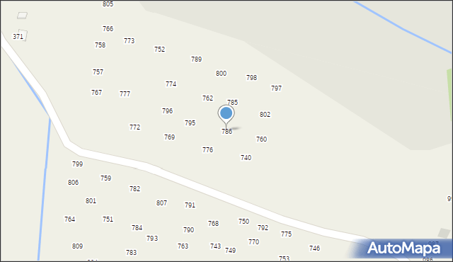 Staniątki, Staniątki, 786, mapa Staniątki