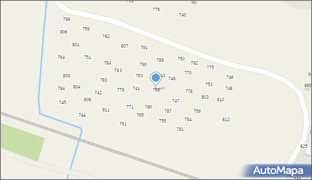 Staniątki, Staniątki, 788, mapa Staniątki