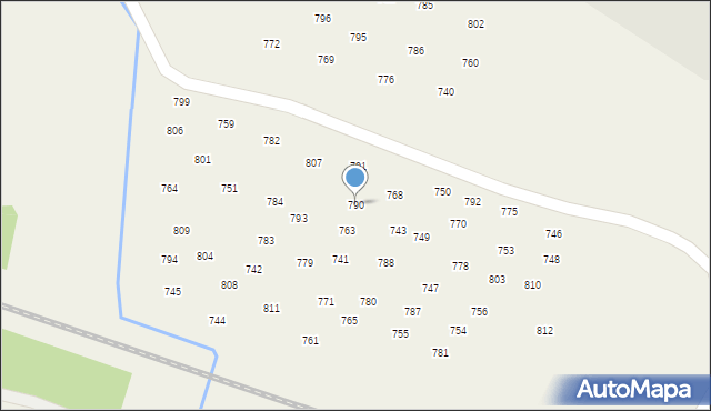 Staniątki, Staniątki, 790, mapa Staniątki