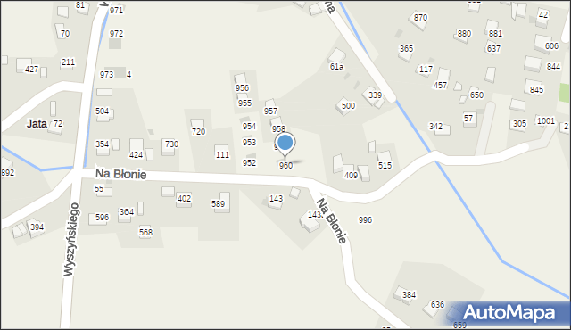 Staniątki, Staniątki, 960, mapa Staniątki