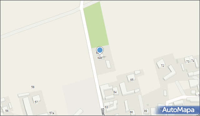 Staniewice, Staniewice, 64b, mapa Staniewice