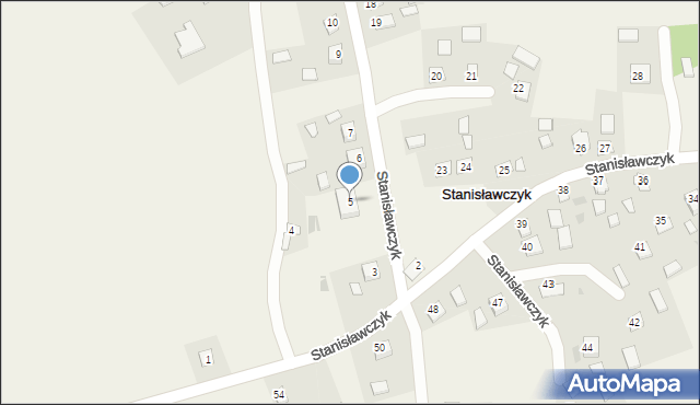 Stanisławczyk, Stanisławczyk, 5, mapa Stanisławczyk