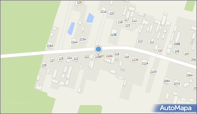 Stanisławice, Stanisławice, 219A, mapa Stanisławice