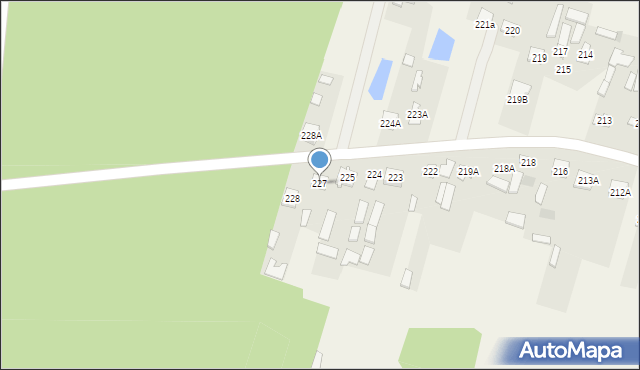 Stanisławice, Stanisławice, 227, mapa Stanisławice