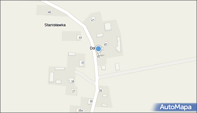 Stanisławka, Stanisławka, 42, mapa Stanisławka