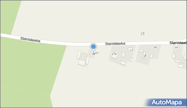 Stanisławka, Stanisławka, 18, mapa Stanisławka