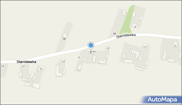 Stanisławka, Stanisławka, 8C, mapa Stanisławka