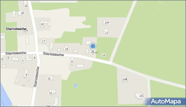 Stanisławów, Stanisławów, 15A, mapa Stanisławów