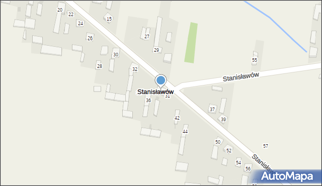 Stanisławów, Stanisławów, 38, mapa Stanisławów