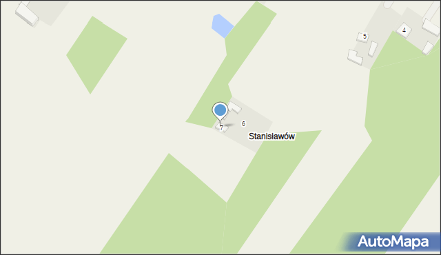 Stanisławów, Stanisławów, 7, mapa Stanisławów