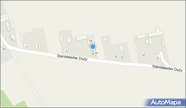 Stanisławów Duży, Stanisławów Duży, 6, mapa Stanisławów Duży