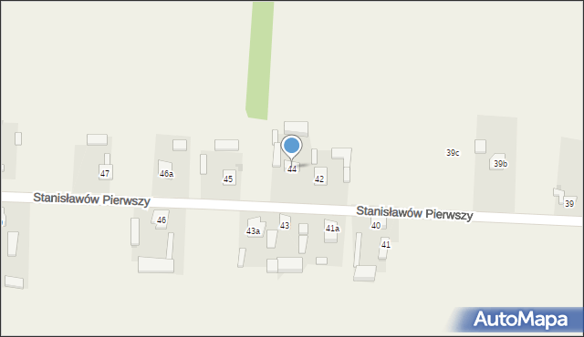 Stanisławów Pierwszy, Stanisławów Pierwszy, 44, mapa Stanisławów Pierwszy