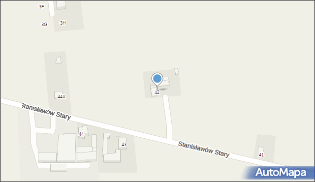 Stanisławów Stary, Stanisławów Stary, 42, mapa Stanisławów Stary
