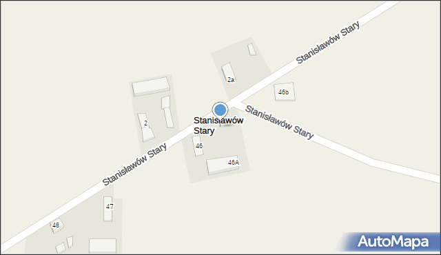 Stanisławów Stary, Stanisławów Stary, 46A, mapa Stanisławów Stary