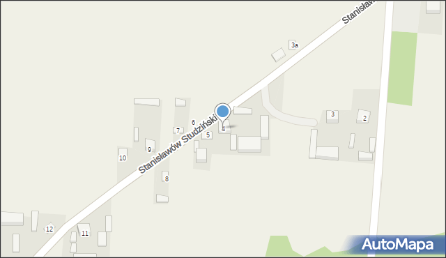 Stanisławów Studziński, Stanisławów Studziński, 4, mapa Stanisławów Studziński