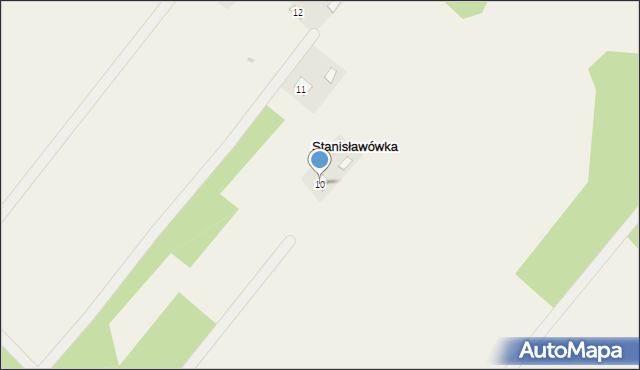 Stanisławówka, Stanisławówka, 10, mapa Stanisławówka