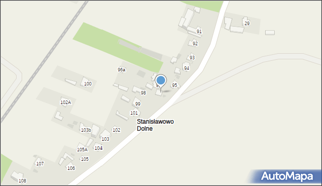 Stanisławowo, Stanisławowo, 97, mapa Stanisławowo