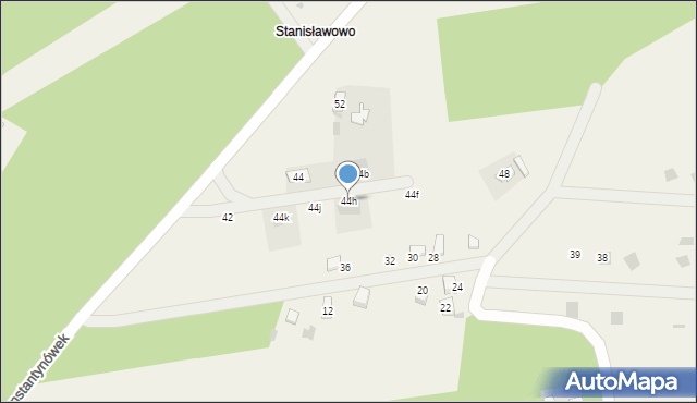 Stanisławowo, Stanisławowo, 44h, mapa Stanisławowo