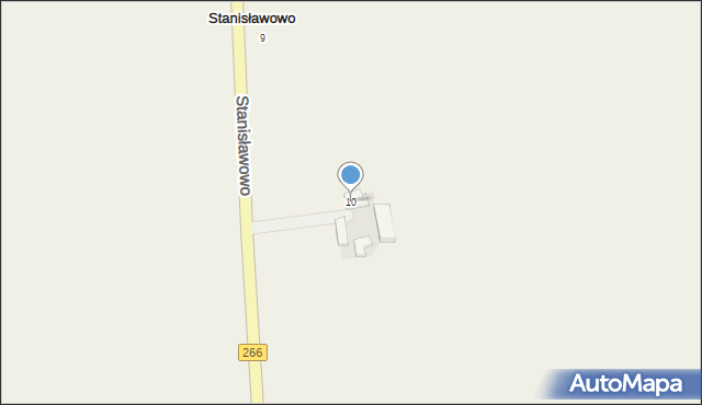 Stanisławowo, Stanisławowo, 10, mapa Stanisławowo