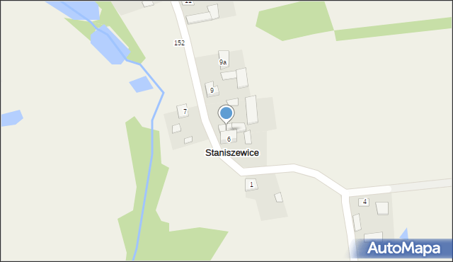 Staniszewice, Staniszewice, 8, mapa Staniszewice