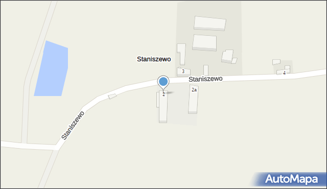 Staniszewo, Staniszewo, 2, mapa Staniszewo