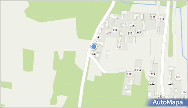 Staniszewskie, Staniszewskie, 142, mapa Staniszewskie