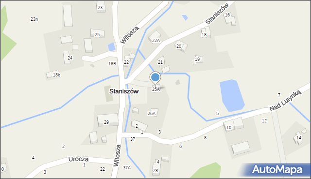 Staniszów, Staniszów, 25A, mapa Staniszów