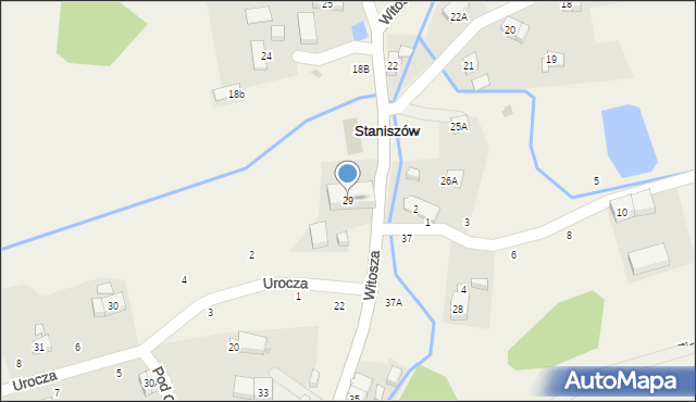 Staniszów, Staniszów, 29, mapa Staniszów