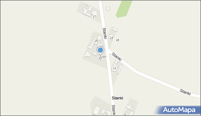 Stanki, Stanki, 12, mapa Stanki