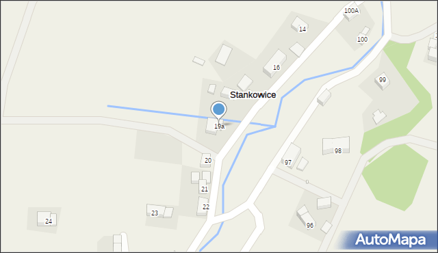 Stankowice, Stankowice, 19a, mapa Stankowice