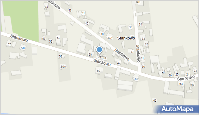 Stankowo, Stankowo, 49, mapa Stankowo