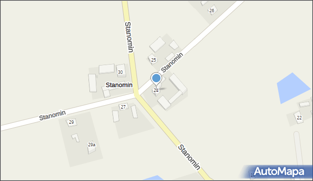 Stanomin, Stanomin, 24, mapa Stanomin