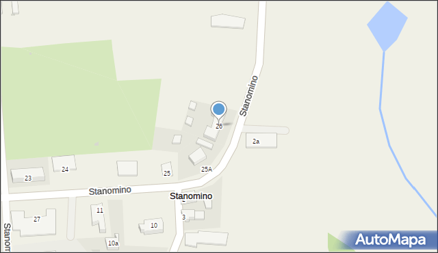 Stanomino, Stanomino, 26, mapa Stanomino