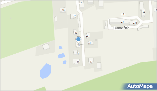 Stanomino, Stanomino, 34, mapa Stanomino