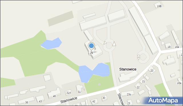 Stanowice, Stanowice, 29, mapa Stanowice