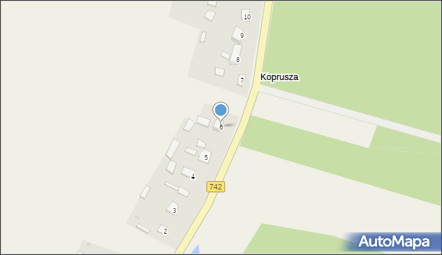 Stanowiska, Stanowiska, 6, mapa Stanowiska