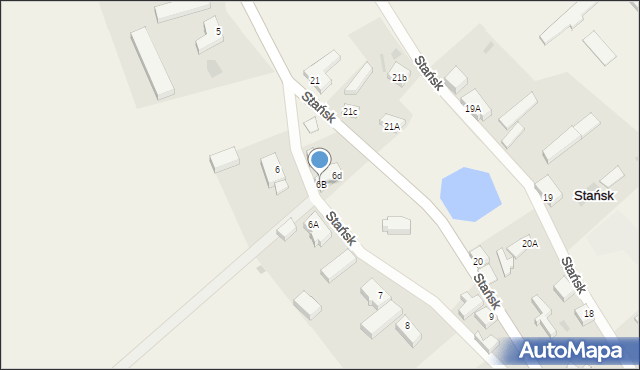 Stańsk, Stańsk, 6B, mapa Stańsk