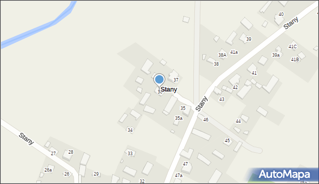 Stany, Stany, 36, mapa Stany