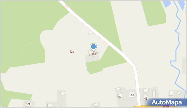 Stara Bircza, Stara Bircza, 61a, mapa Stara Bircza