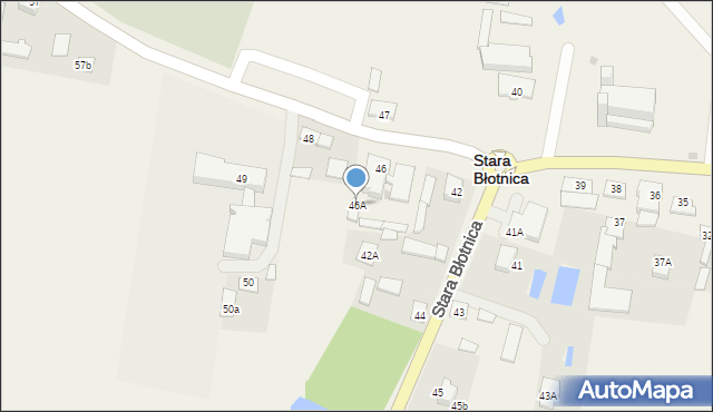 Stara Błotnica, Stara Błotnica, 46A, mapa Stara Błotnica