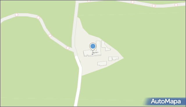 Stara Dąbrowa, Stara Dąbrowa, 17, mapa Stara Dąbrowa