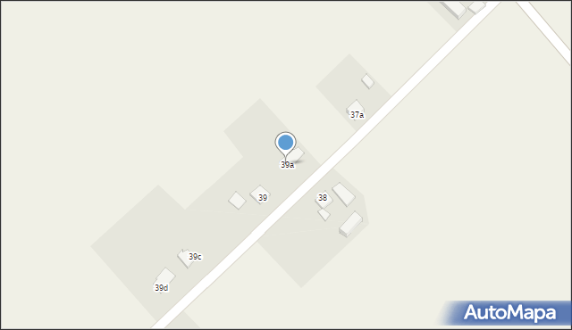 Stara Dąbrowa, Stara Dąbrowa, 39a, mapa Stara Dąbrowa