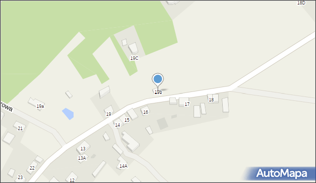 Stara Dąbrowa, Stara Dąbrowa, 19b, mapa Stara Dąbrowa