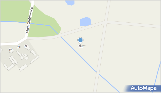 Stara Grabownica, Stara Grabownica, 78a, mapa Stara Grabownica
