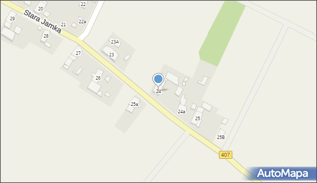 Stara Jamka, Stara Jamka, 24, mapa Stara Jamka