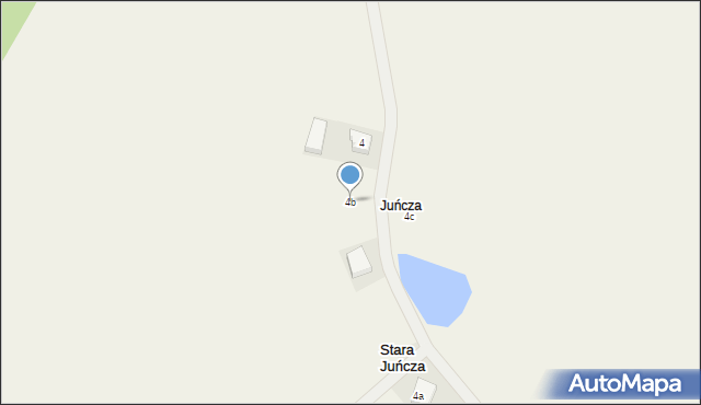 Stara Juńcza, Stara Juńcza, 4b, mapa Stara Juńcza