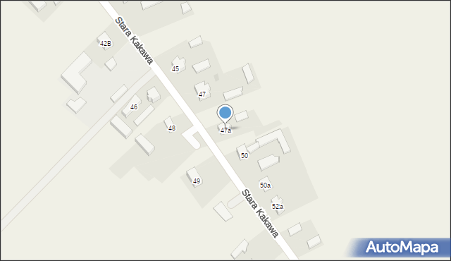 Stara Kakawa, Stara Kakawa, 47a, mapa Stara Kakawa