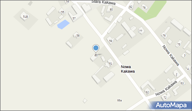 Stara Kakawa, Stara Kakawa, 60, mapa Stara Kakawa