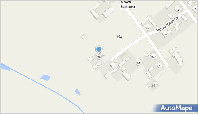Stara Kakawa, Stara Kakawa, 66, mapa Stara Kakawa